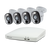 4 Camera 4 Channel 4K Ultra HD DVR Security System - SWDVK-45680W4WL