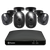 4 Camera 4 Channel 1080p Full HD DVR Spotlight Security System | SWDVK-446804WL