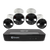 4 Camera 8 Channel 6K 12MP Mega HD Professional NVR Security System | SWNVK-890004FB