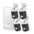 AllSecure4K Wireless Security Kit with 4 x Wire-Free Cameras & NVR Tower | SWNVK-AS4K800SD4
