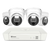 4 Camera 8 Channel 4K Master-Series NVR Security System | SWNVK-87680W4DWL