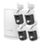 Refurbished AllSecure4K Wireless Security Kit with 4 x Wire-Free Cameras & NVR Tower | SWNVK-AS4K800SD4