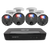 4 Camera 8 Channel 4K Master-Series NVR Security System | SWNVK-876804SF