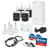 AllSecure650 2K Wireless Security Kit with 4 x Wire-Free Cameras, Sensors & Power Hub | SWNVK-650KH4SENS