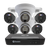 Professional 6 Camera 8 Channel 4K Ultra HD NVR Security System
