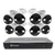 8 Camera 16 Channel 6K 12MP Mega HD Professional NVR Security System (Plain Box Packaging) (Online Exclusive) | SONVK-1690108FB