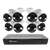 8 Camera 16 Channel 6K 12MP Mega HD Professional NVR Security System (Plain Box Packaging) (Online Exclusive) | SONVK-1690108FB