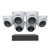 Swann EliteX™ 6K/12MP NVR Security System with 6 Dome Cameras | SWNVK-8EX612MPD