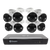 8 Camera 16 Channel 4K Ultra HD NVR Security System  (Plain Box Packaging) (Online Exclusive) | SONVK-1685808FB