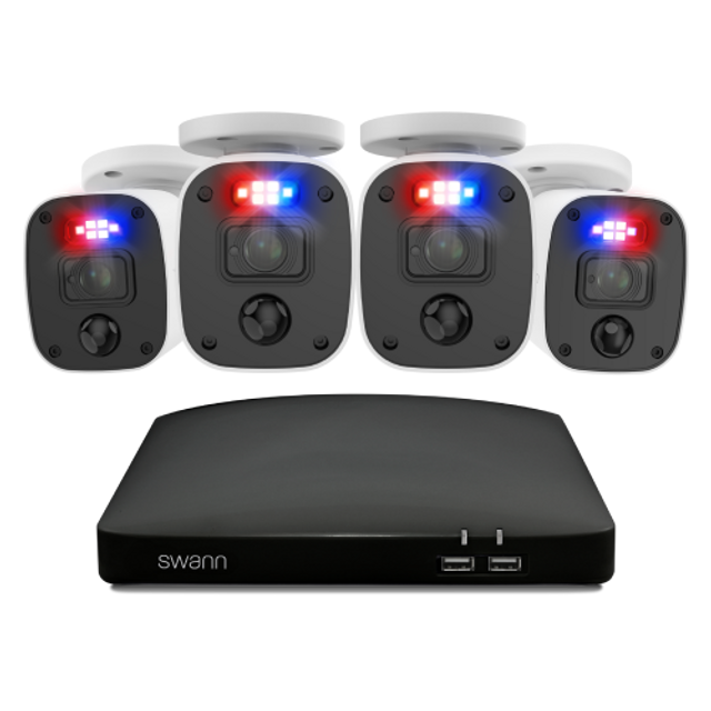Swann Enforcer 4 Channel 1080p FHD DVR Security System with