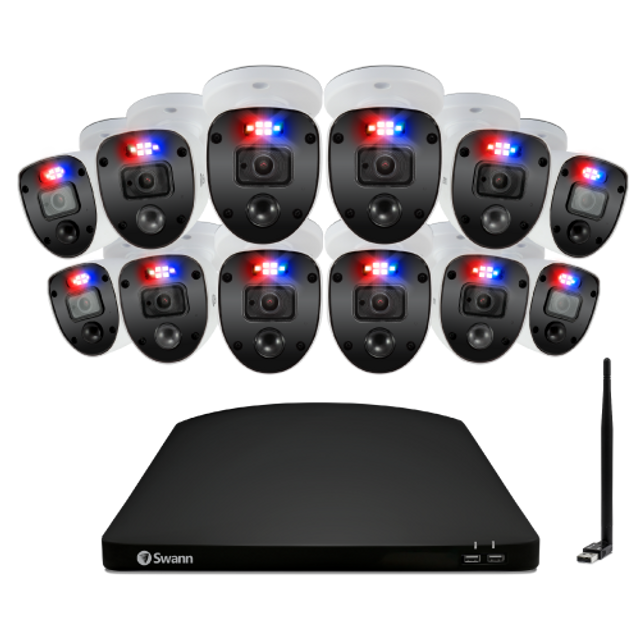 4 Camera 8 Channel 1080p Full HD DVR Security System
