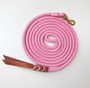 Lederliebe Bodenarbeitsseil in Rosa