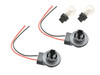 2 Wire Socket Turn Signal Reverse Light For 3156 Bulb