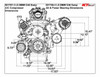 LS BMW 330i E46 Swap Alternator & Power Steering Bracket Kit Corvette LS1 LS3