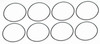 Replacement O-ring Seals for BTR Cathedral Port LS1 Equalizer Manifold - Set of 8