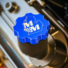 Michigan Motorsports Blue LS Oil Fill Cap - CNC Billet Aluminum 4.8L 5.3L 5.7L 6.0L 6.2L