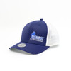 Michigan Motorsports Flex Fit Mesh Back Hat - Navy and White