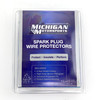 Michigan Motorsports Black 4" Spark Plug Wire Protector Sleeves - Set of 8 Michigan Motorsports Black 4" Spark Plug Wire Protector Sleeves - Set of 8