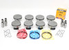 Stock Replacement L92 L94 L9H L99 NPR Pistons with Rings 2007-2014 GM 6.2L VVT Engines 4.065" Standard Bore