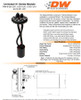 DeatschWerks Universal UX1 Module with DW400 Fuel Pump and Bucket 415LPH @ 40psi