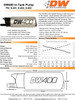 DeatschWerks Universal UX1 Module with DW400 Fuel Pump and Bucket 415LPH @ 40psi