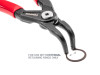 Tekton 5 Inch 90–Degree External Retaining Ring Pliers .047" Tip