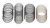 Hastings 2M5295 Ring Set for L8T 6.6L and 2015+ LT4 6.2L Engines - Standard Size with Nitride Top Ring