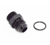 BTR 8AN Male to 8AN ORB O-ring Male Black Straight Adapter Fitting Brian Tooley Racing