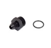 BTR 6AN Male to 10AN ORB O-ring Male Black Straight Adapter Fitting Brian Tooley Racing