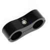 BTR 11/16" Billet Aluminum Hose Separator Clamp - Black - Brian Tooley Racing