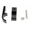 BTR 3/4" Billet Aluminum Hose P-Clamp Mount Bracket - Black - Brian Tooley Racing