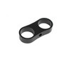 BTR 1-1/16" Billet Aluminum Hose Separator Clamp - Black - Brian Tooley Racing
