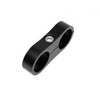 BTR 13/16" Billet Aluminum Hose Separator Clamp - Black - Brian Tooley Racing