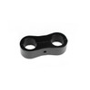 BTR 5/8" Billet Aluminum Hose Separator Clamp - Black - Brian Tooley Racing