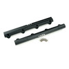 BTR Trinity Intake Manifold with Fuel Rails for Gen III HEMI 5.7L / 6.1L / 6.4L - Mid Runner - Black Finish - Single Injector