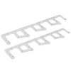 ICT Billet D585 Coil Brackets for Holley LS Valve Covers Only