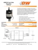 DeatschWerks 10 Micron 3/8” Barb Fuel Filter Regulator – 58 PSI – Gasoline & E85