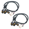LS1 LS6 D580 12558948 Coil Pack Relocation Bracket Kit with Stainless Steel Brackets and Extension Harness