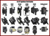 LS1 LS6 D580 12558948 Coil Pack Relocation Bracket Kit with Stainless Steel Brackets and Extension Harness