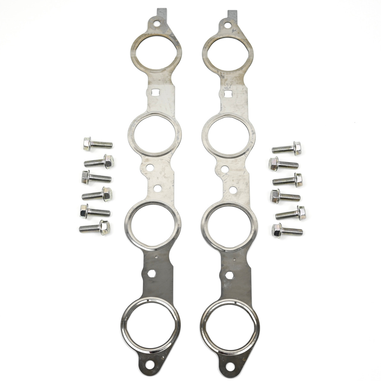 LS MLS Exhaust Header Manifold Gasket Pair With Bolts 4.8 5.3 5.7 6.0 6
