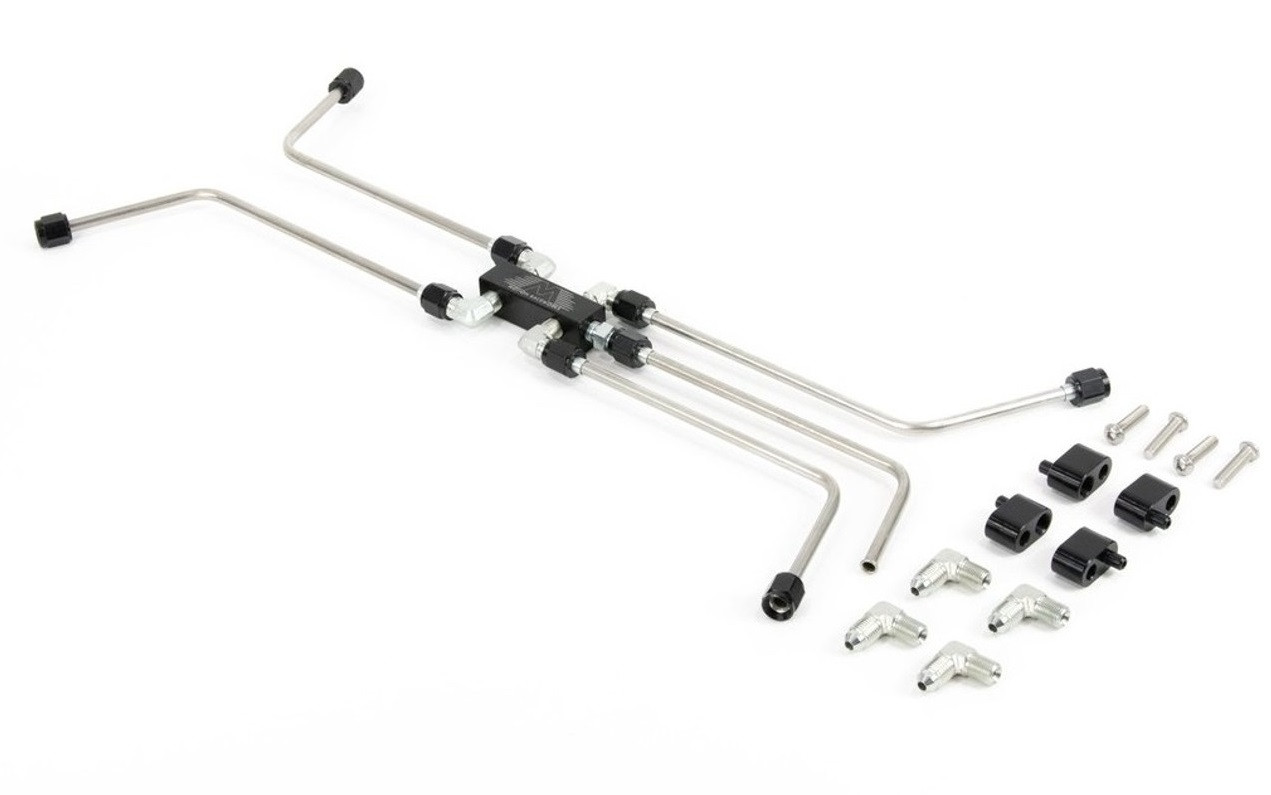 Motion Raceworks LS Stainless Coolant Crossover Steel Steam Vent Kit 10