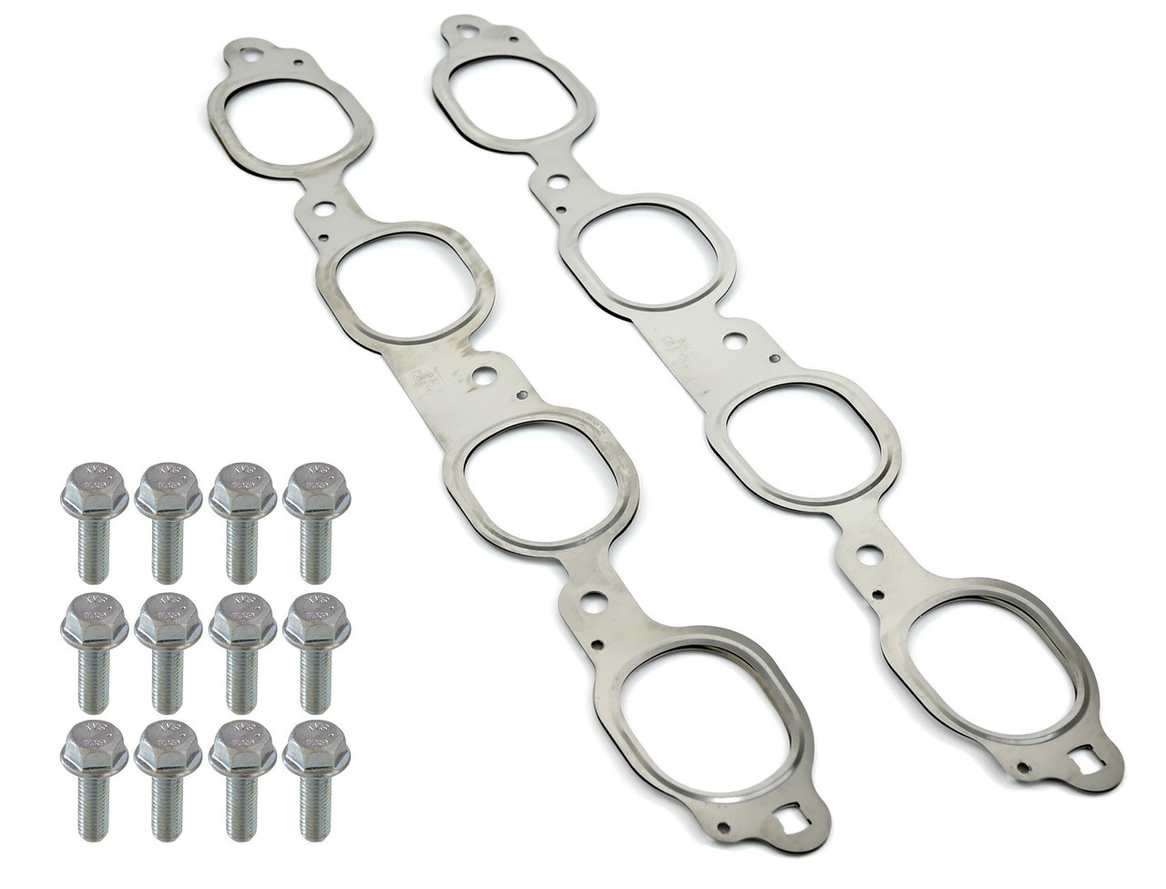 GM 12657093 Gen V Exhaust Manifold Header Gasket Pair With Bolts for