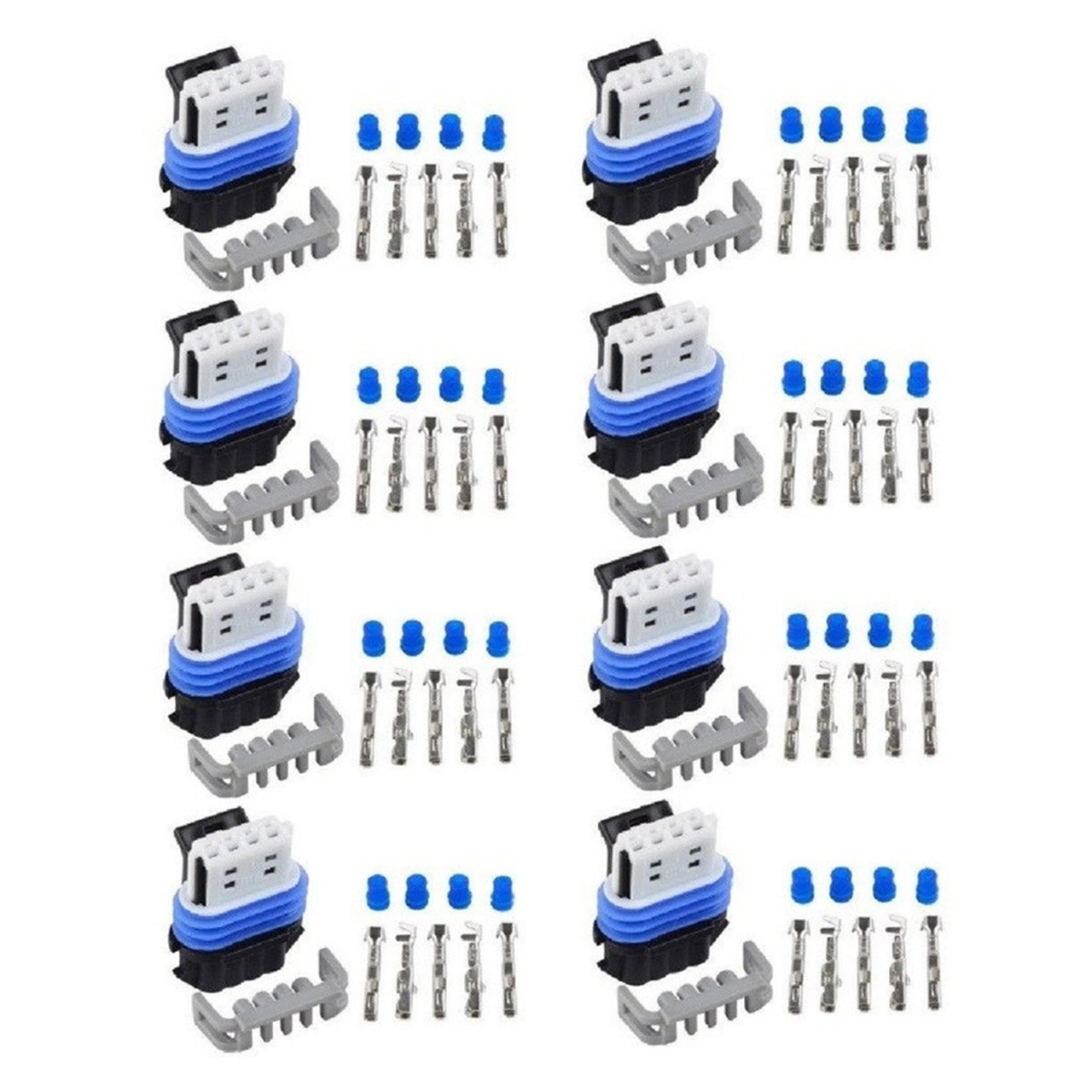 Ignition Coil Connector Set Fits GM Ignition Coils D585 D581 D510C D514A LQ9 LQ4 LS2 LS7 QTY 8