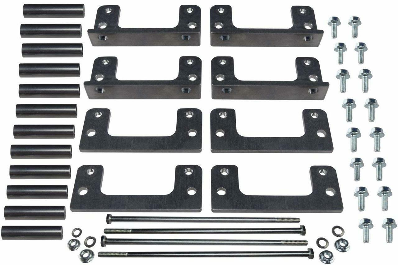 D581 LQ4 LM7 Truck Square Coil Relocation Bracket & Harness LS Swap 551583