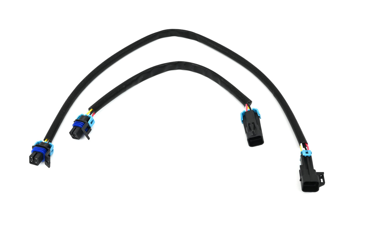 O2 LS1 Header Extension Harness includes a 12"and a 24" 4 pin Premium Oxygen Sensor Fitment for LS Camaro Firebird Pontiac Chevy