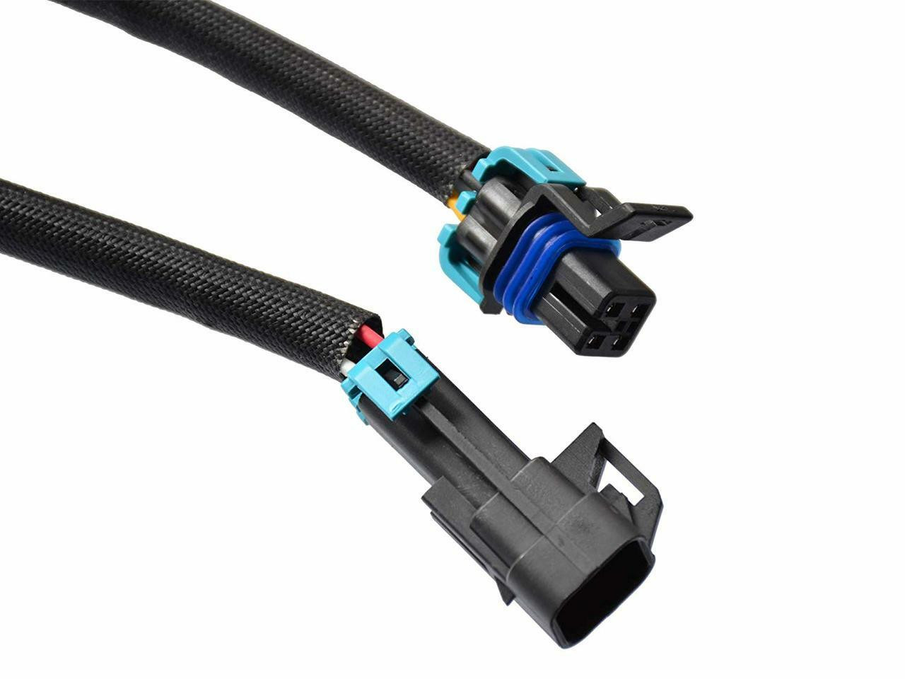 O2 LS1 Header Extension Harness includes a 12"and a 24" 4 pin Premium Oxygen Sensor Fitment for LS Camaro Firebird Pontiac Chevy