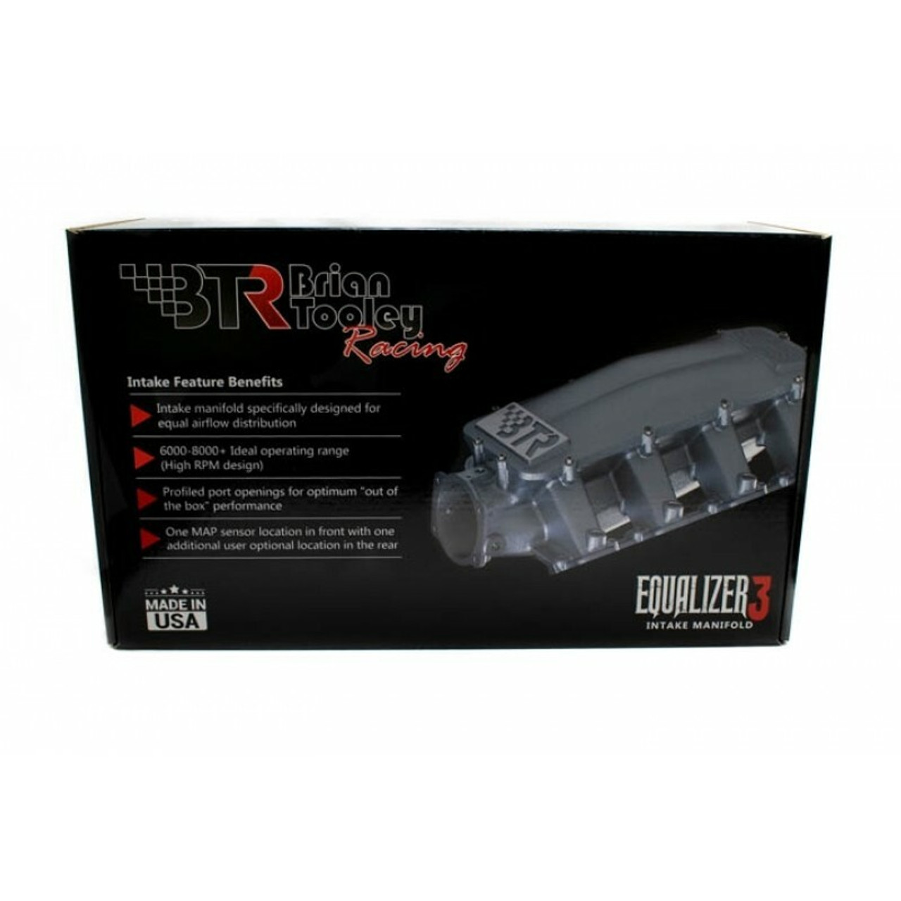 BTR Equalizer 3 Intake Manifold - Square Port Head Brian Tooley