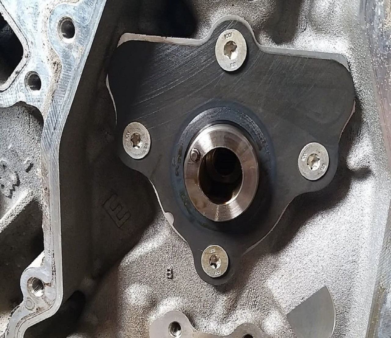 LS Camshaft Thrust Countersunk Cam Retainer Plate Gasket Seal Camshaft