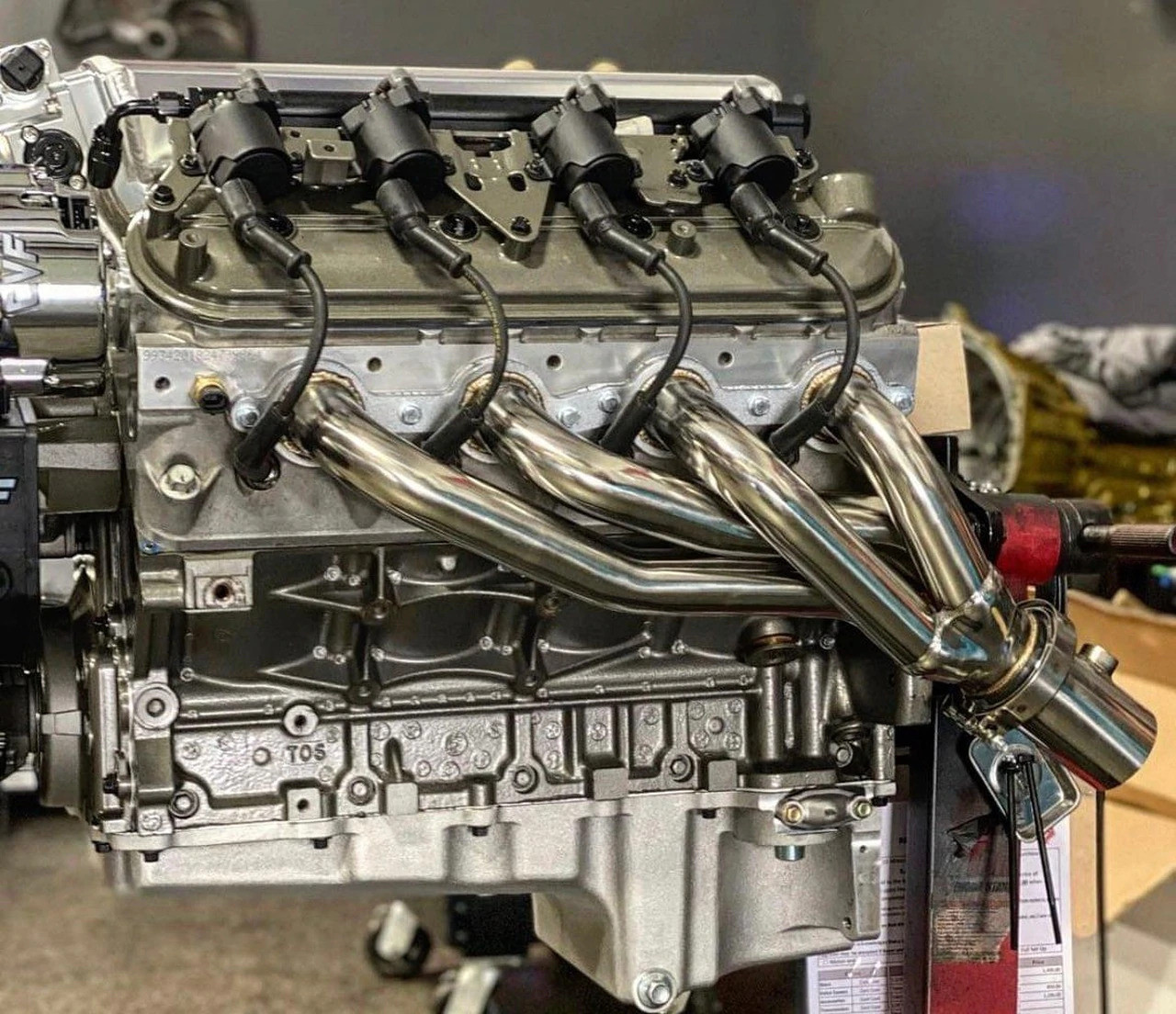 FORDECO Stainless LS Swap Headers For Camaro Chevelle, Fits LS1/LS2/LS3/LS6 – Polished Shorty Style