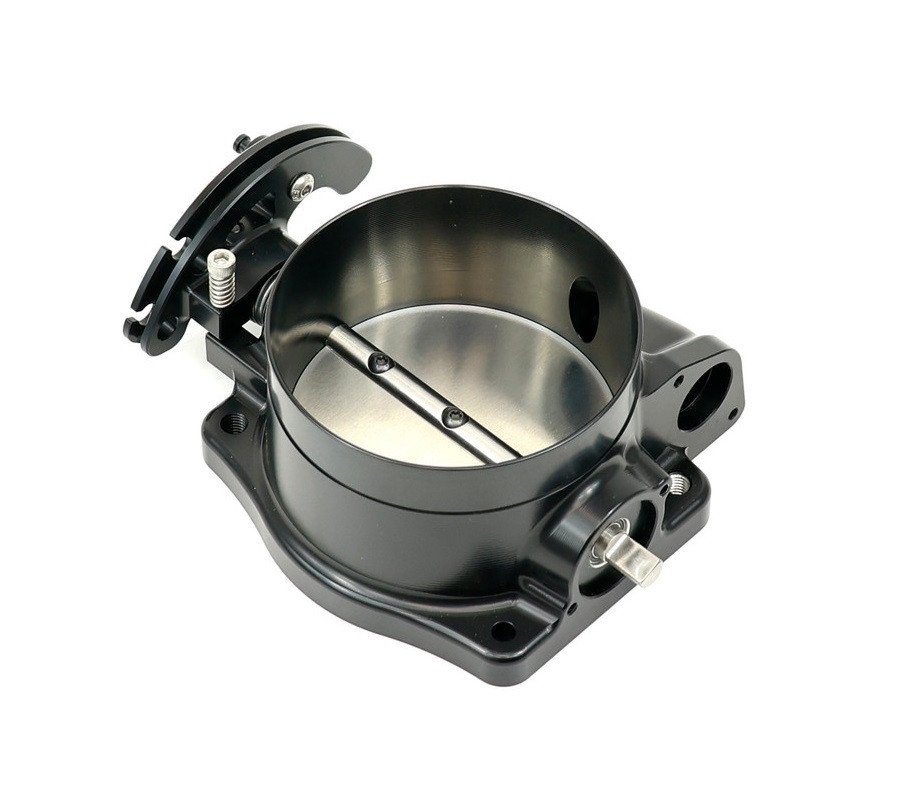 Nick William 103MM LS Gen 3/4 Black Cable Throttle Body CNC Billet